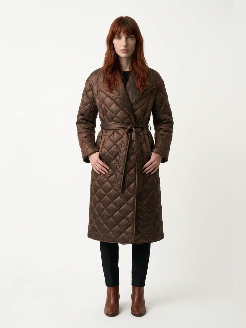 Cleo oversized bronze puffer